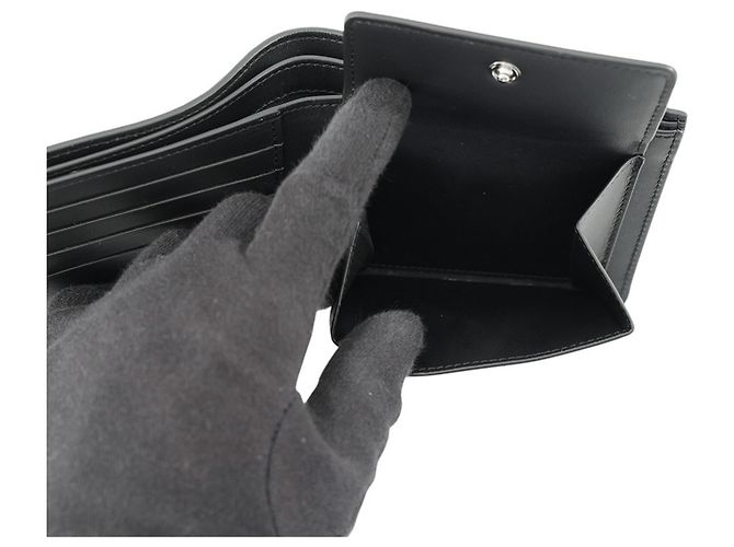 Loewe Bifold Coin Wallet Black - view 6