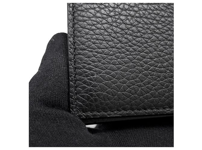 Loewe Bifold Coin Wallet Black - view 7