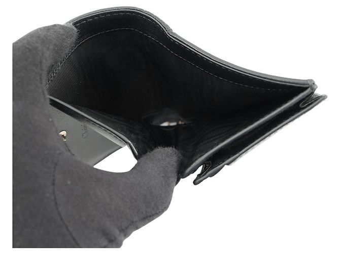 Cartera bi-fold Christian Dior Negro - vista 5
