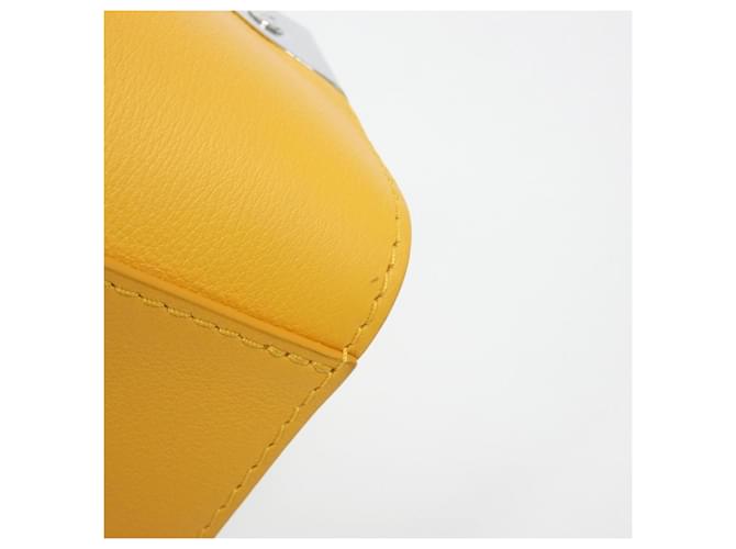 Borsa Louis Vuitton Vertical Box Trunk D'oro Giallo - vista 4