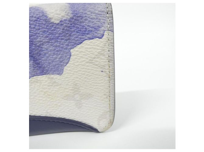 Custodia per occhiali Louis Vuitton Watercolor Monogram Bianco Blu - vista 3