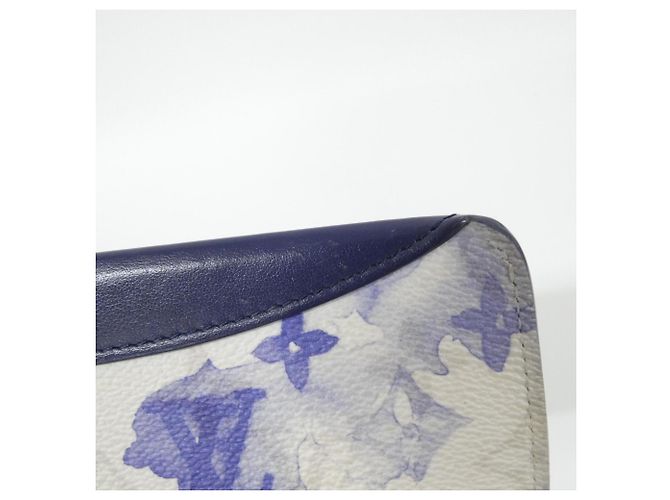 Custodia per occhiali Louis Vuitton Watercolor Monogram Bianco Blu - vista 4