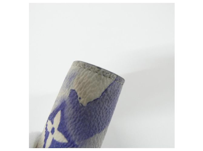 Custodia per occhiali Louis Vuitton Watercolor Monogram Bianco Blu - vista 5