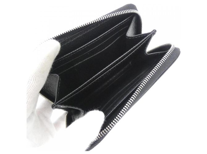 Louis Vuitton Epi Zippy Coin Purse M60152 Negro - vista 5