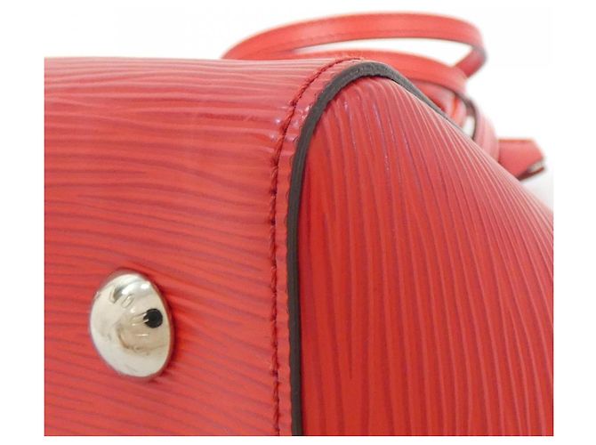 Louis Vuitton Epi Marly BB Handtasche Rot - Ansicht 3