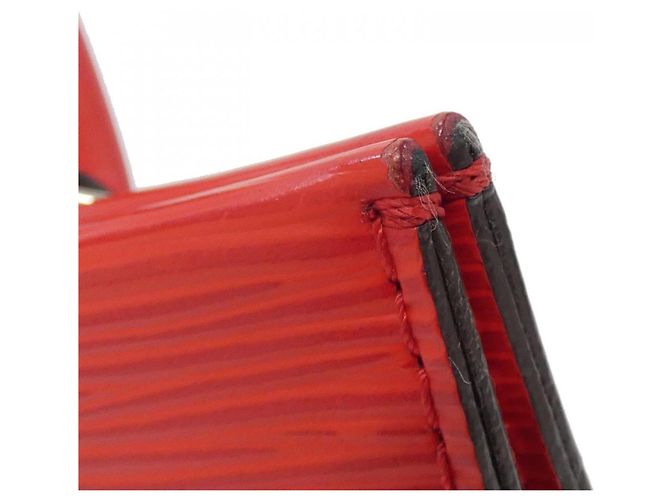Louis Vuitton Epi Marly BB Handtasche Rot - Ansicht 5