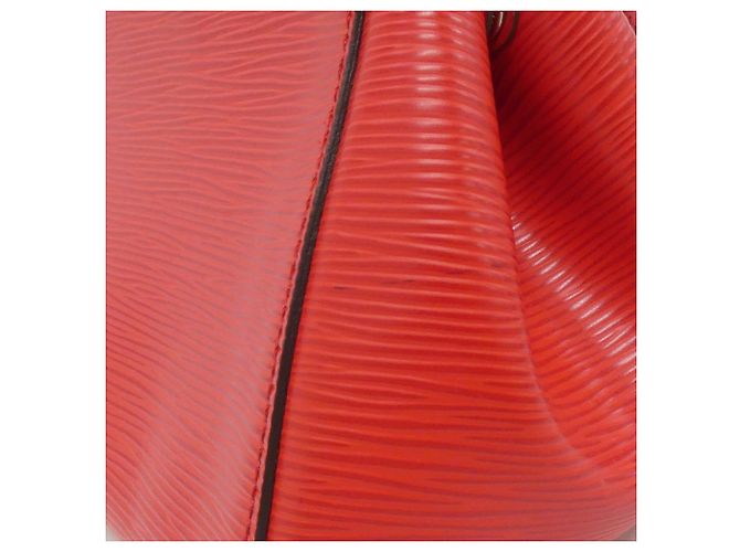 Louis Vuitton Epi Marly BB Handtasche Rot - Ansicht 8