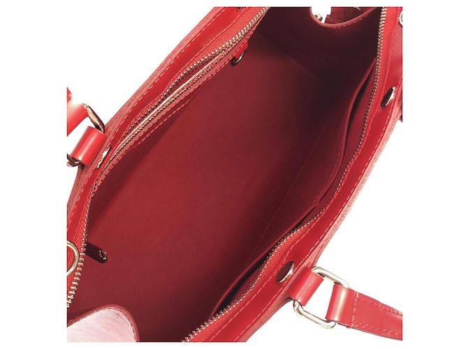 Borsa Louis Vuitton Epi Blair MM Rosso - vista 8