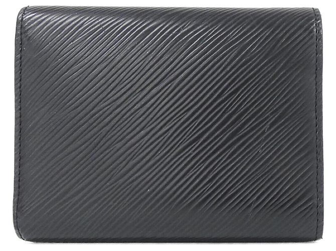 Louis Vuitton Epi Portefeuille Twist Compact Wallet Nero - vista 2