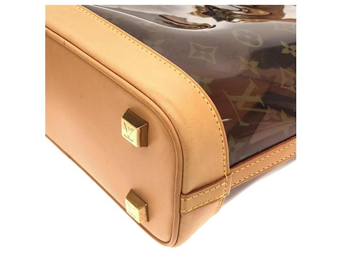 Borsa Louis Vuitton Cabas Ambre PM Marrone - vista 3