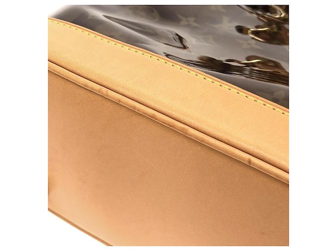 Borsa Louis Vuitton Cabas Ambre PM Marrone - vista 4