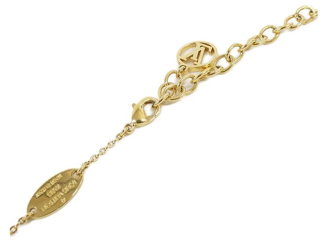 Louis Vuitton Collier Louisette Necklace D'oro - vista 3