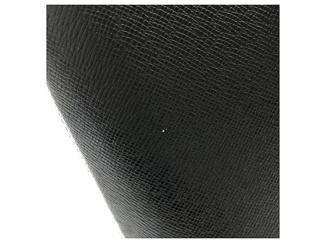 Borsetta Louis Vuitton Taiga Anton Nero - vista 6