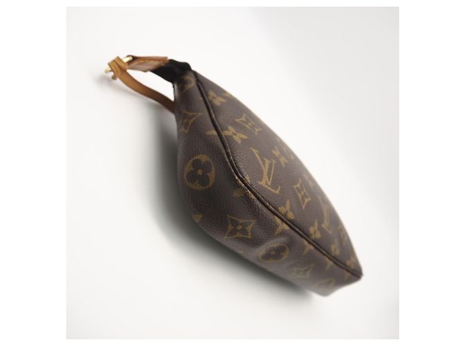 Bolsa Louis Vuitton Monogram Pochette Accessoires Marrom Bege - vista 6