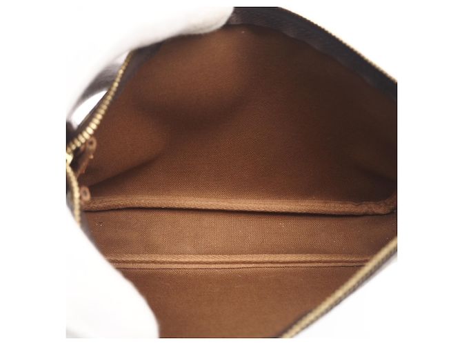 Bolsa Louis Vuitton Monogram Pochette Accessoires Marrom Bege - vista 9