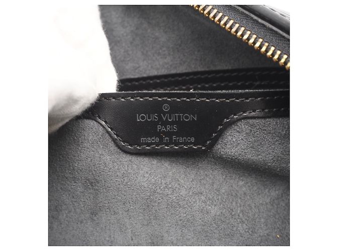 Borsa Louis Vuitton Epi Soufflot Noir Nero - vista 13