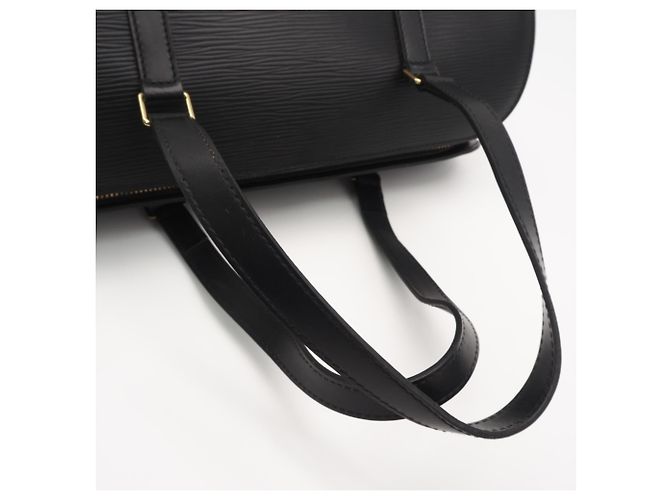 Borsa Louis Vuitton Epi Soufflot Noir Nero - vista 4