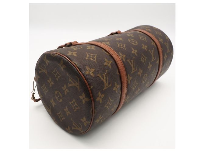 Louis Vuitton Monogram Papillon 30 Handtasche Braun Beige - Ansicht 8