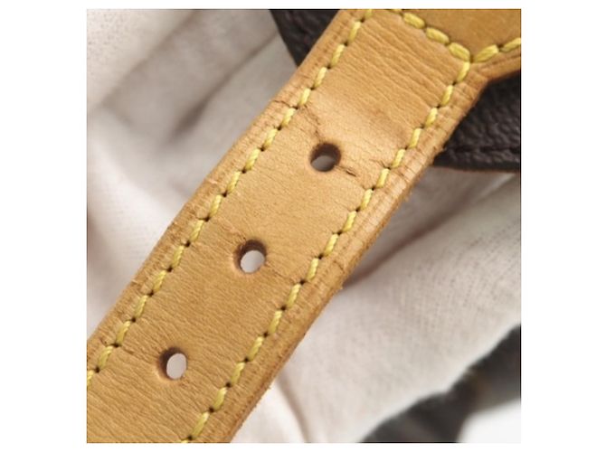 Zaino Louis Vuitton Monogram Montsouris MM Marrone Beige - vista 3