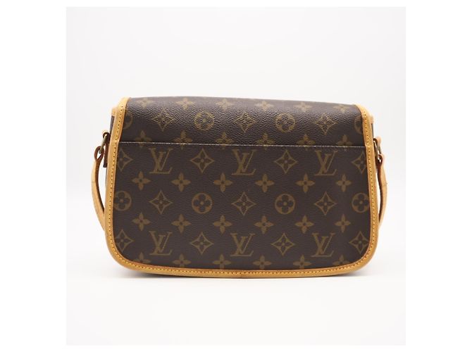 Borsa a tracolla Sologne in tela Monogram Louis Vuitton Marrone Beige - vista 2