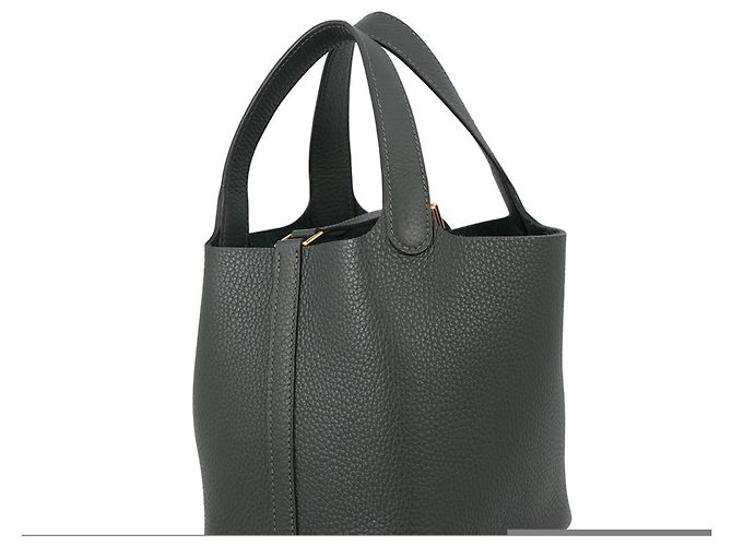 Hermès Hermes Picotin Lock PM Handtasche Hellgrün - Ansicht 2