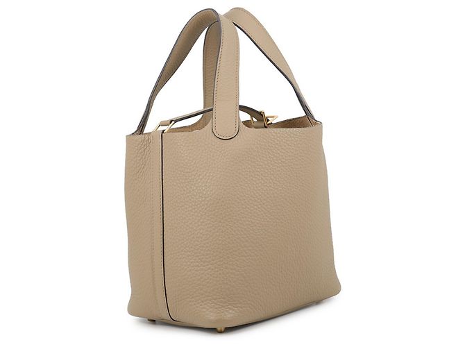 Hermès Hermes Picotin Lock PM Handtasche Beige - Ansicht 2