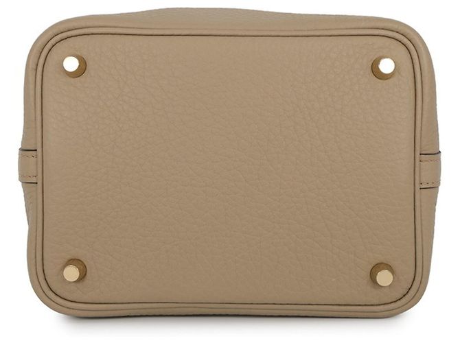 Hermès Hermes Picotin Lock PM Handtasche Beige - Ansicht 3
