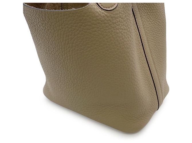 Hermès Hermes Picotin Lock PM Handtasche Beige - Ansicht 9