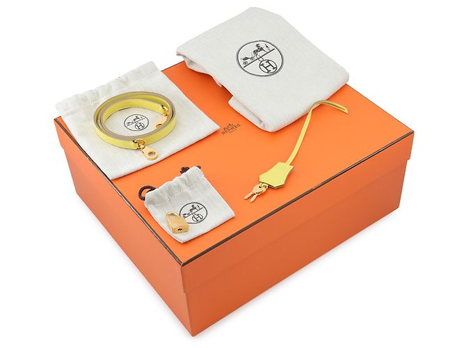 Hermès Hermes Bolide 1923 30 Lime Evercalf Handtasche Golden - Ansicht 16