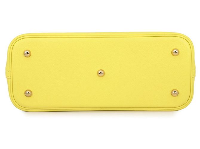 Hermès Hermes Bolide 1923 30 Lime Evercalf Handtasche Golden - Ansicht 3
