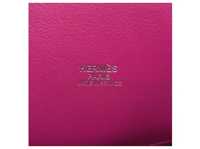 Hermès Borsa Hermes Bolide 27 in Rose Purple Porpora - vista 15