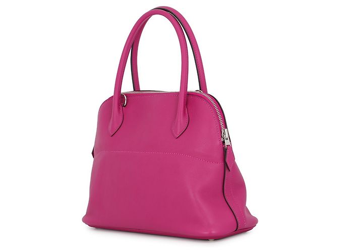 Hermès Borsa Hermes Bolide 27 in Rose Purple Porpora - vista 2