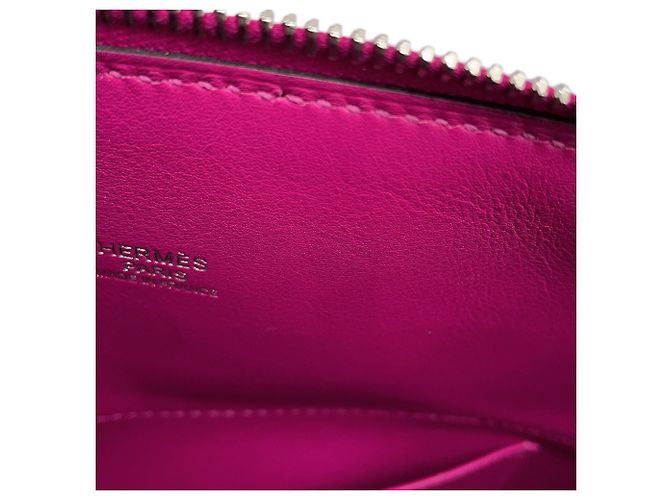 Hermès Borsa Hermes Bolide 27 in Rose Purple Porpora - vista 7