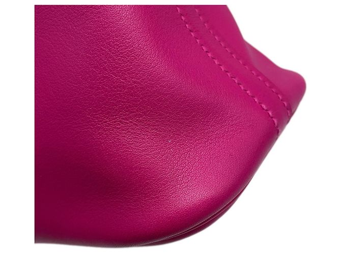 Hermès Borsa Hermes Bolide 27 in Rose Purple Porpora - vista 9