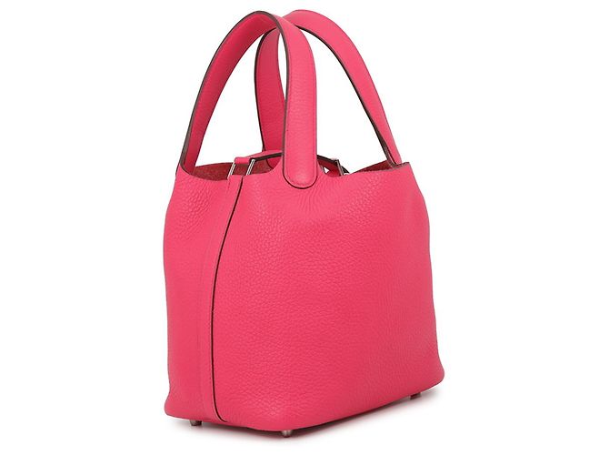 Hermès Hermes Picotin Lock PM Handtasche Pink - Ansicht 2