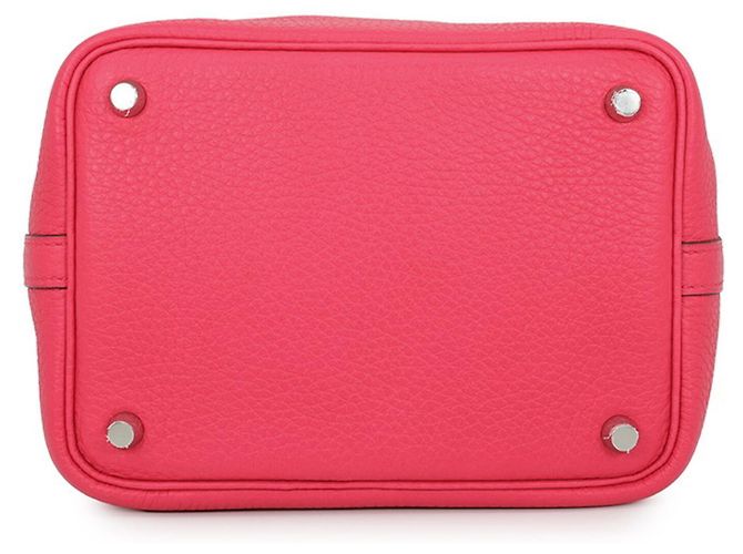 Hermès Hermes Picotin Lock PM Handtasche Pink - Ansicht 3