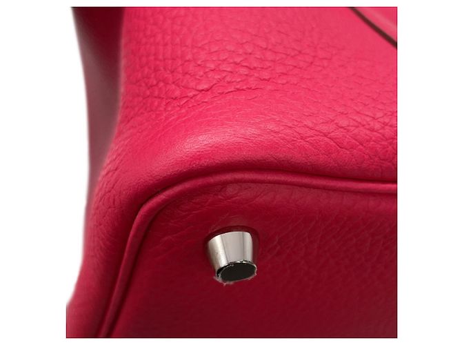 Hermès Hermes Picotin Lock PM Handtasche Pink - Ansicht 7