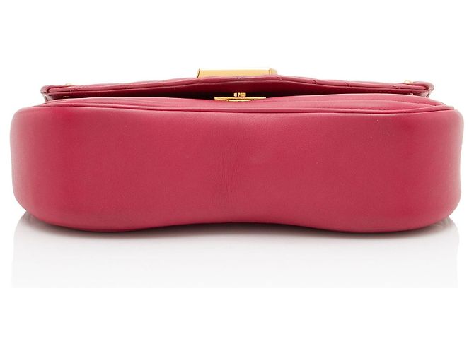 Louis Vuitton Calfskin New Wave Chain MM Shoulder Bag Pink - view 4
