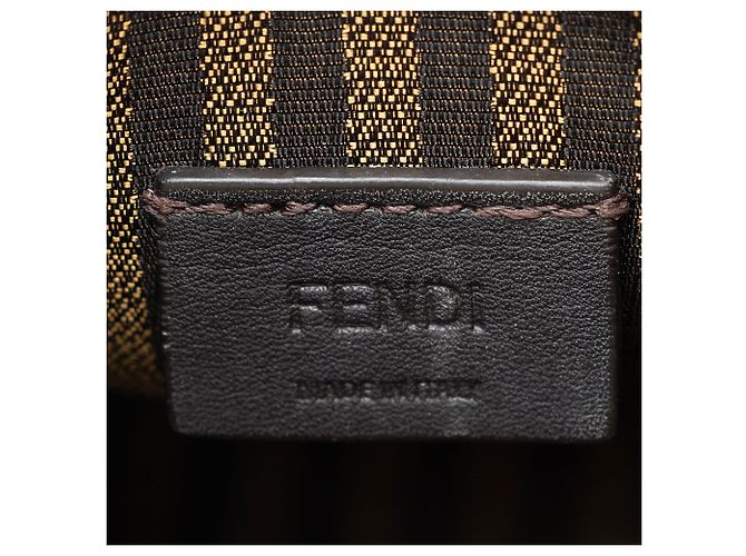 Fendi Leather Sunshine Mini Shopper Tote Weiß - Ansicht 8