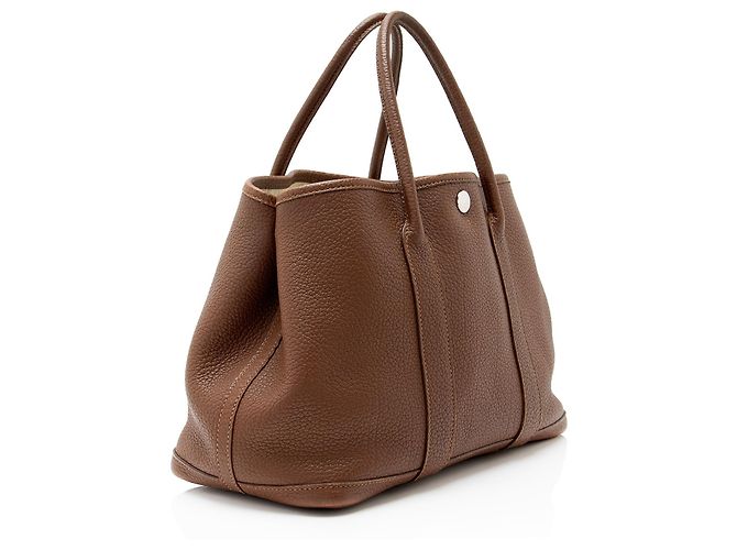 Hermès Hermes Negonda Garden Party 30 TPM Tote Marrone - vista 2