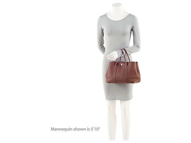 Hermès Hermes Negonda Garden Party 30 TPM Tote Marrone - vista 5