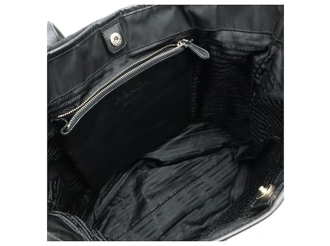 Tote Prada Skulls Nylon 2-Way Tasche Schwarz - Ansicht 5