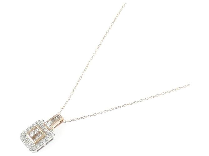 Autre Marque Collana di diamanti Au750/PT950 D'oro - vista 2