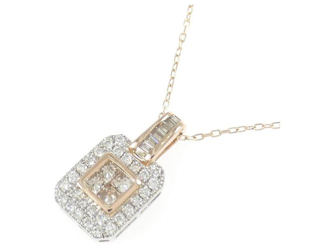 Autre Marque Collana di diamanti Au750/PT950 D'oro - vista 3