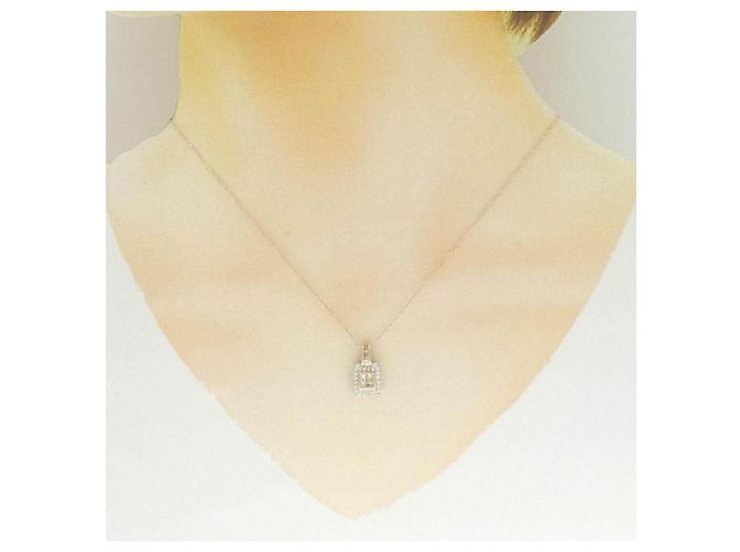 Autre Marque Collana di diamanti Au750/PT950 D'oro - vista 6