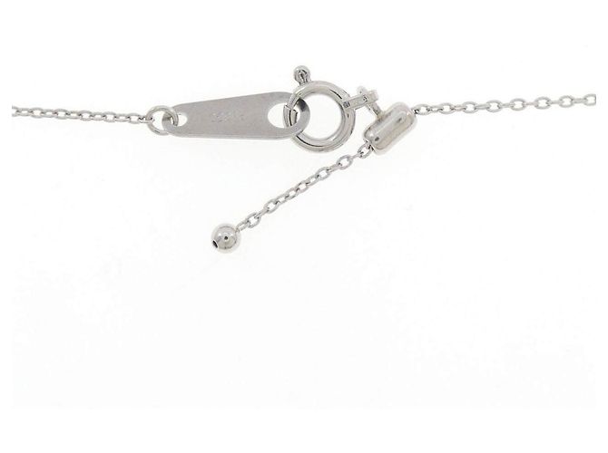 Autre Marque Collana in platino Pt900 Pt850 con tormalina Argento - vista 5