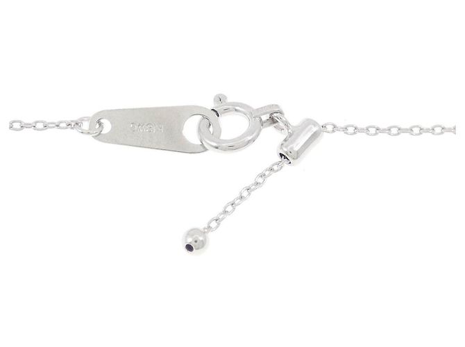 Autre Marque Collana Croce Au750 Diamante Rosa Argento - vista 5
