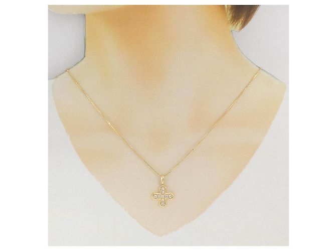 Autre Marque Collana di Diamanti Au750 D'oro - vista 6