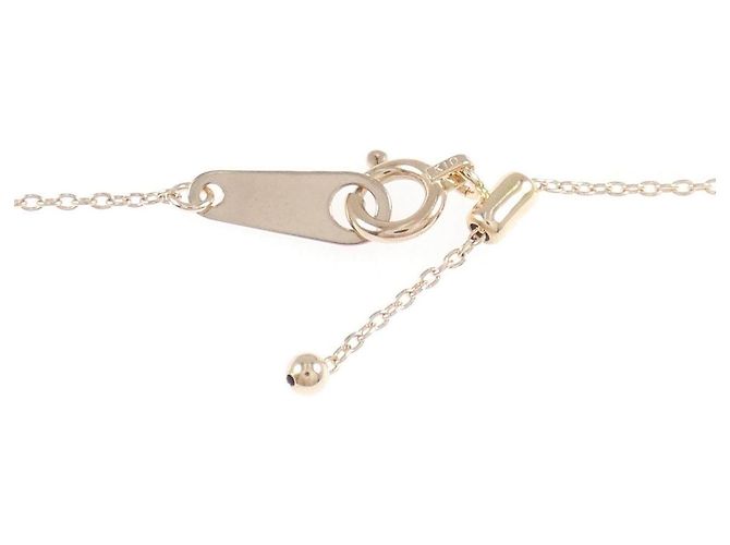 Autre Marque Collana K10 Pink Gold Diamond Rosa - vista 5