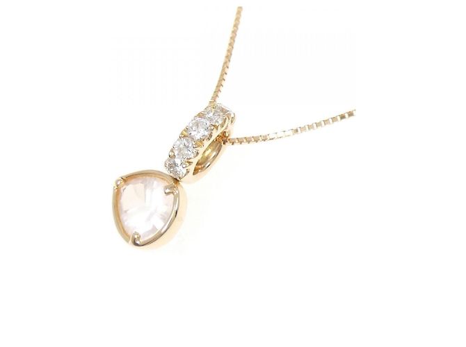 Autre Marque Collana Vetta Ottava Rose Quartz Au750 Rosa - vista 3